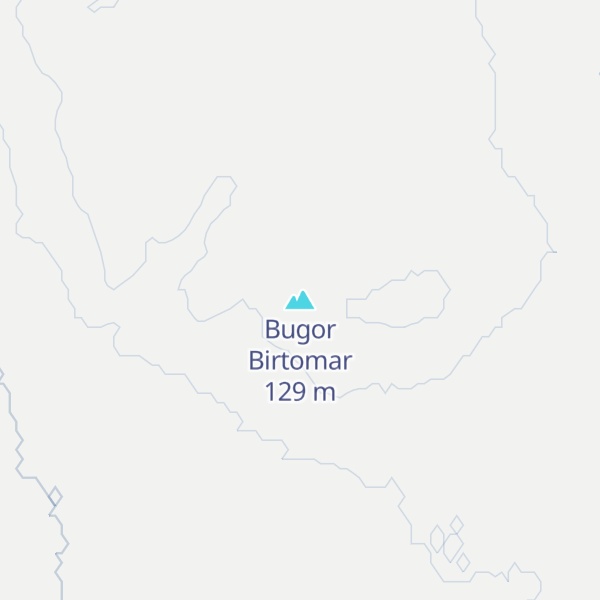 Map of Bugor Birtomar