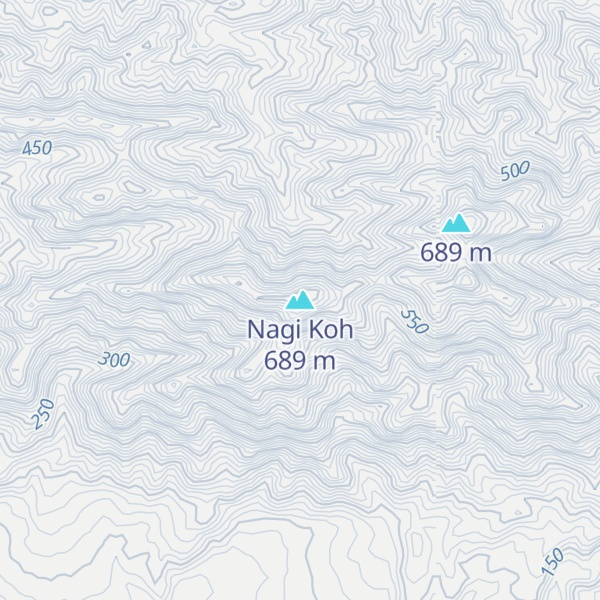 Map of Nagi Koh