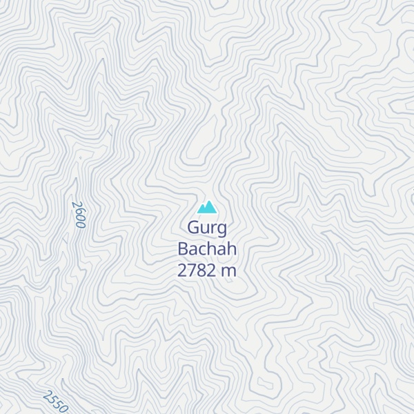 Map of Gurg Bachah