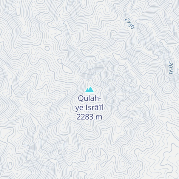 Map of Qulah-ye Isrā’īl