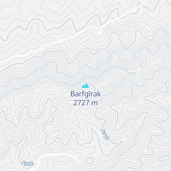 Map of Barfgīrak