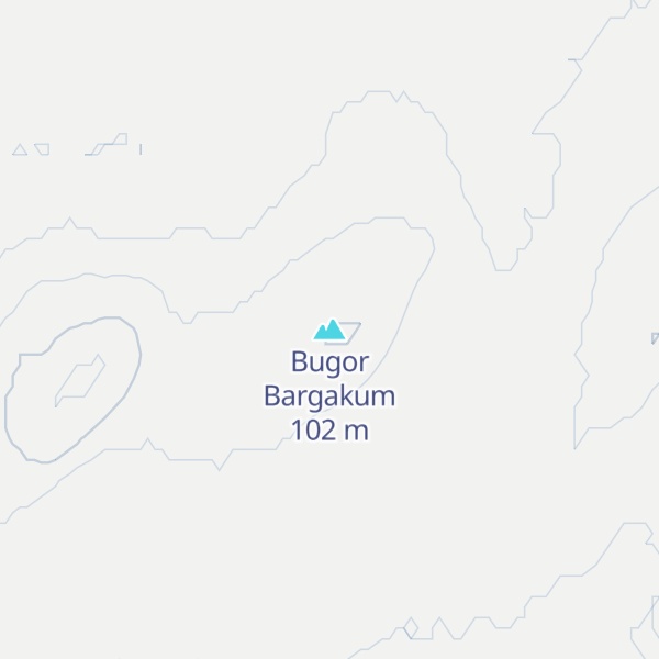 Map of Bugor Bargakum