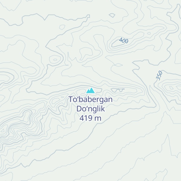 Map of To‘babergan Do‘nglik