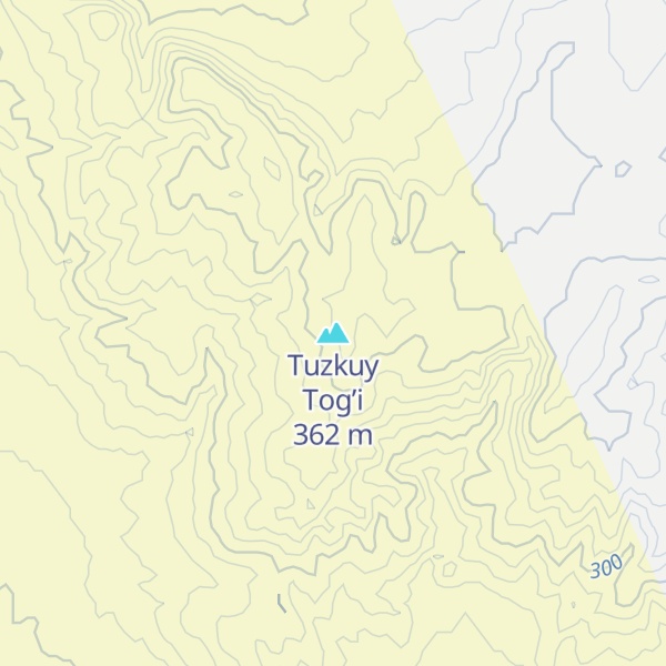 Map of Tuzkuy Tog’i