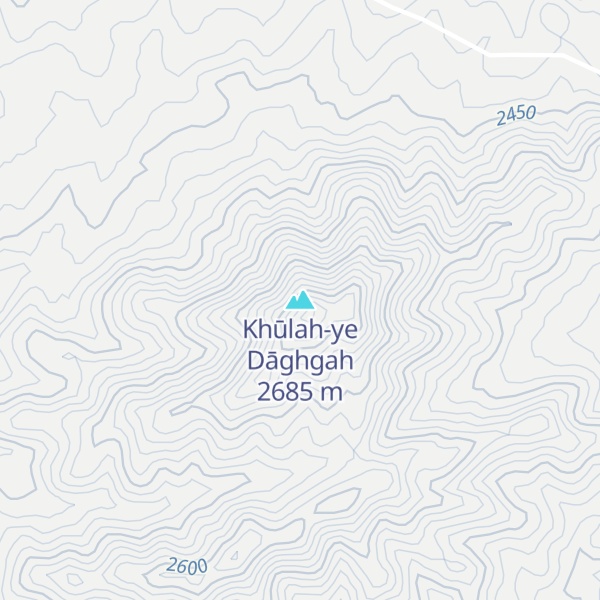 Map of Khūlah-ye Dāghgah