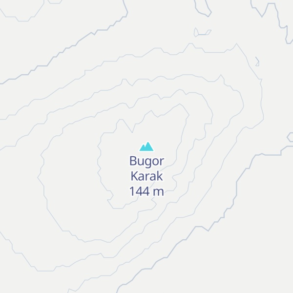 Map of Bugor Karak