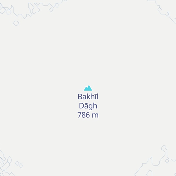 Map of Bakhīl Dāgh
