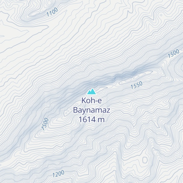 Map of Koh-e Baynamaz