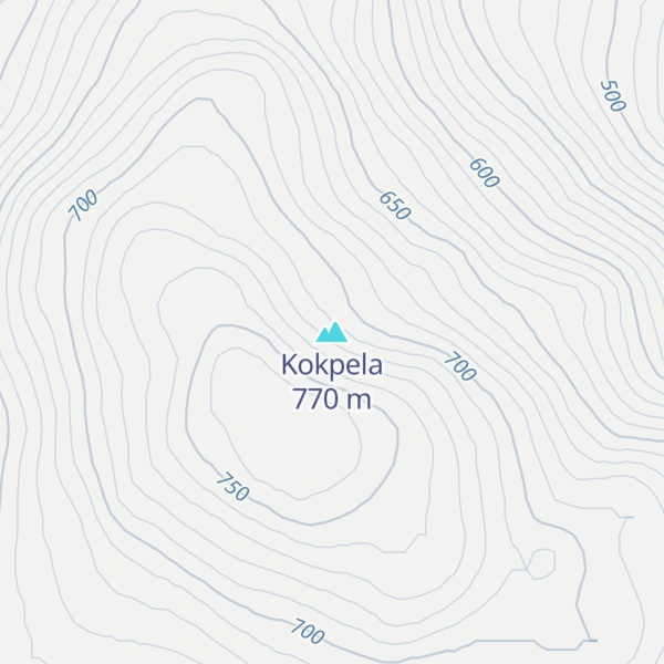 Map of Kokpela