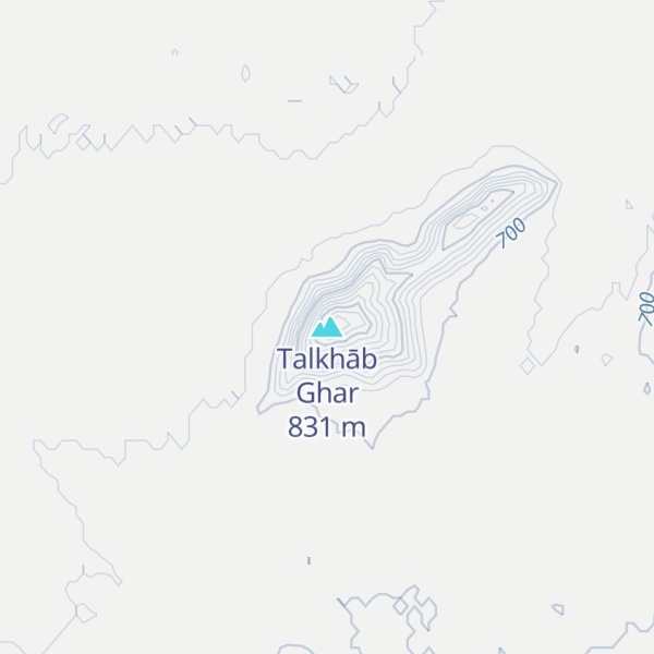 Map of Talkhāb Ghar