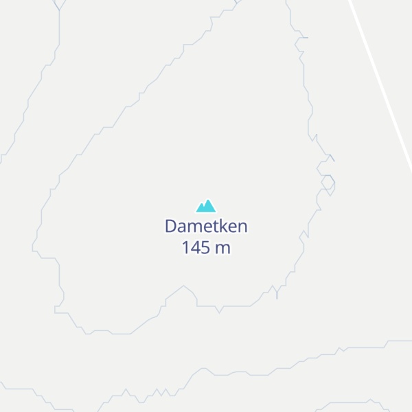 Map of Dametken