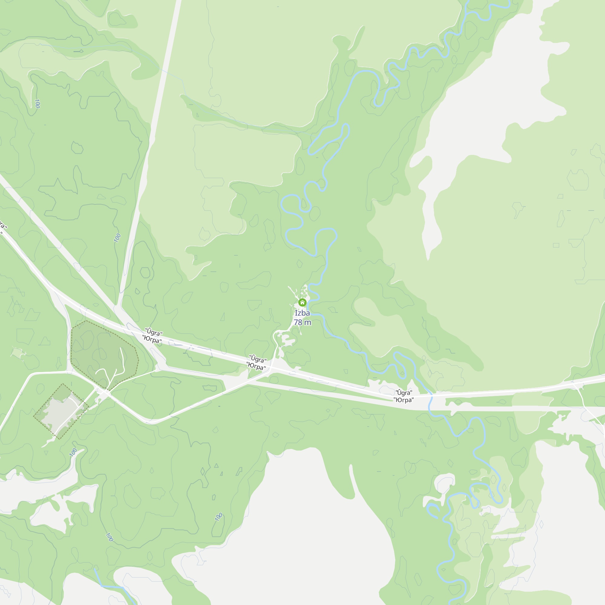 Izba map