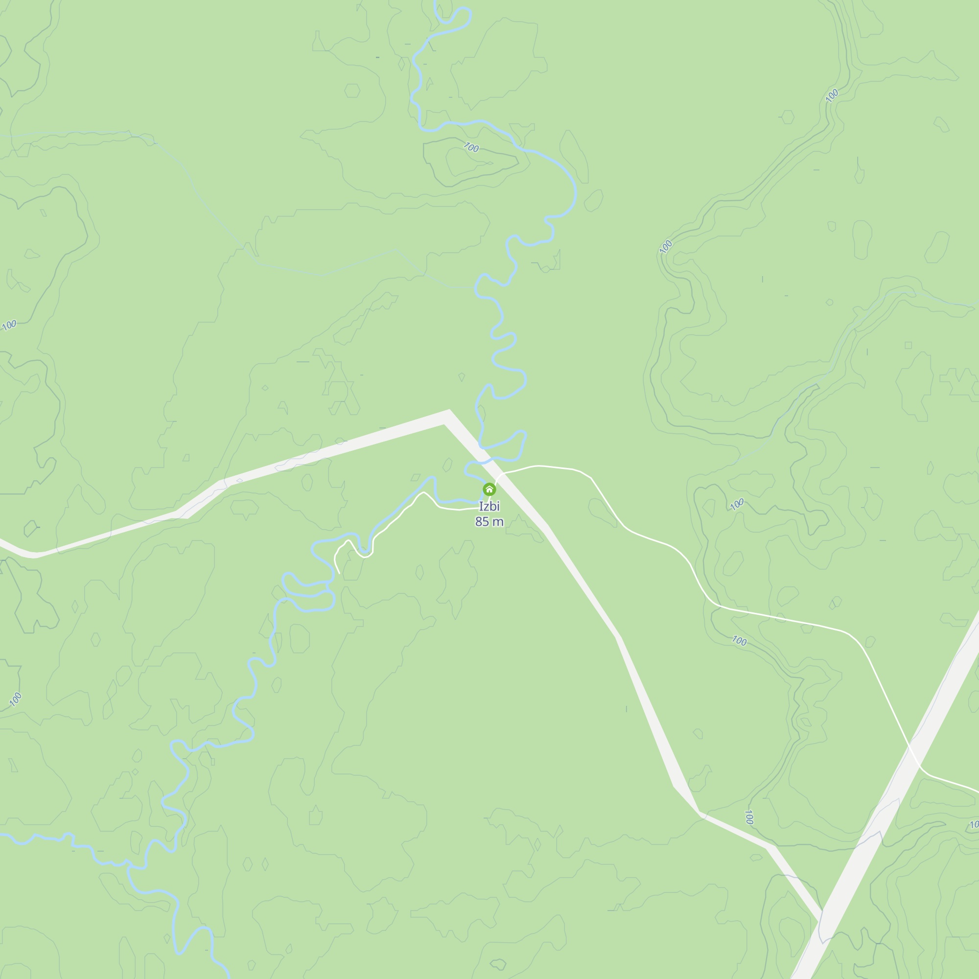 Izbi map