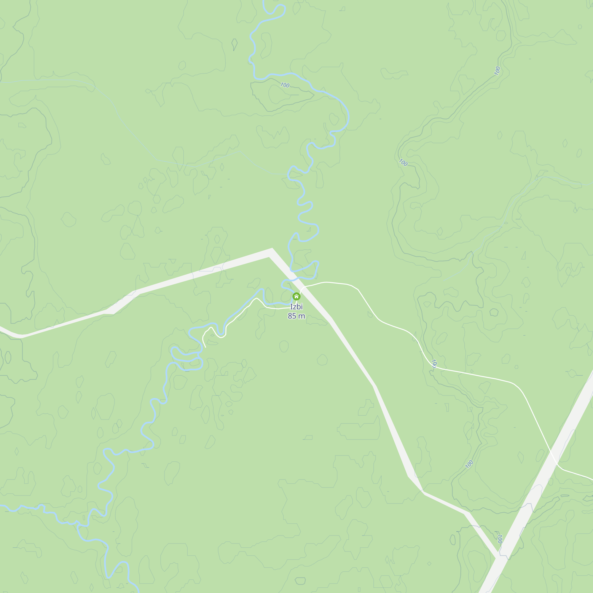 Izbi map