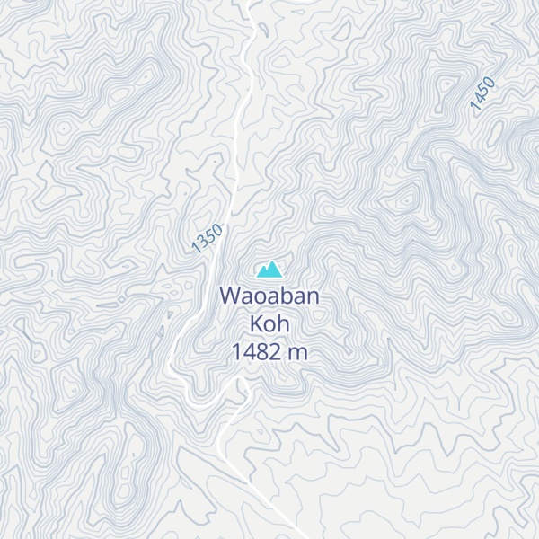 Map of Waoaban Koh