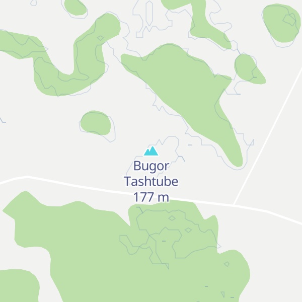 Map of Bugor Tashtube