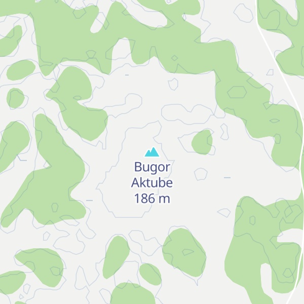 Map of Bugor Aktube