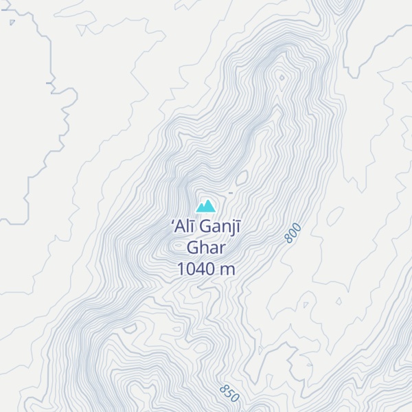 Map of ‘Alī Ganjī Ghar