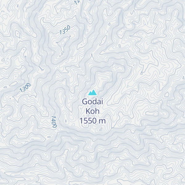 Map of Godai Koh