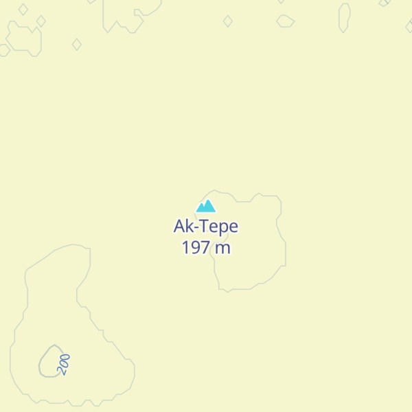 Map of Ak-Tepe