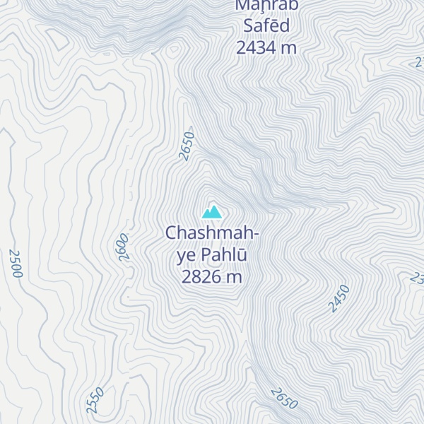 Map of Chashmah-ye Pahlū