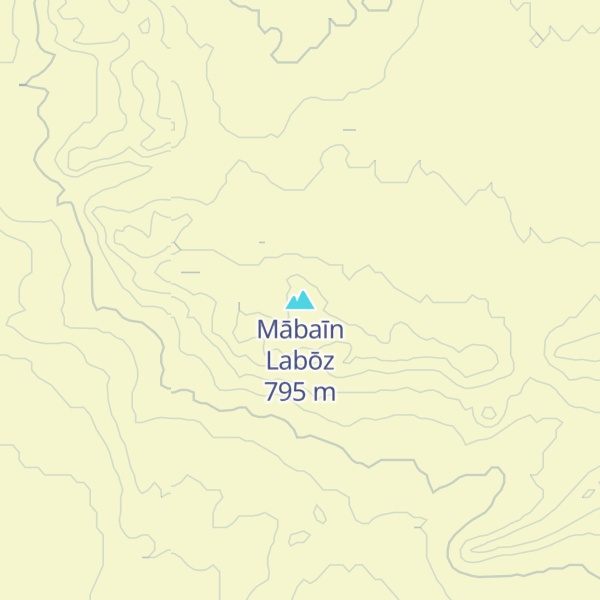 Map of Mābaīn Labōz
