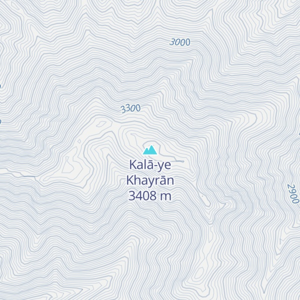 Map of Kalā-ye Khayrān