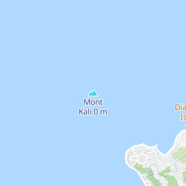 Map of Mont Kali