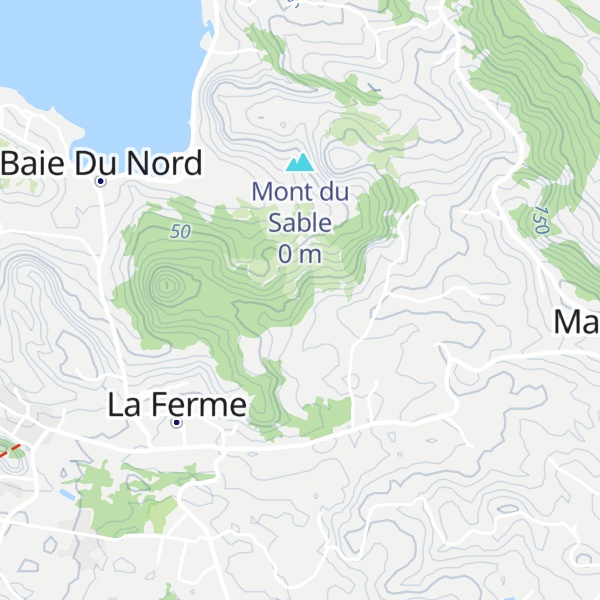 Map of Mont Piments