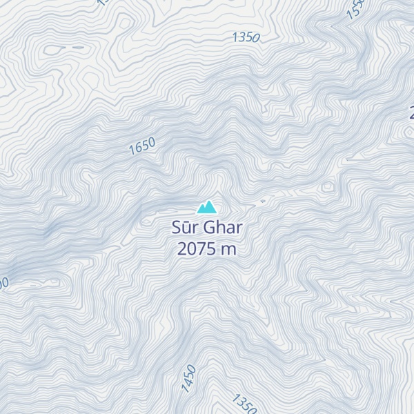 Map of Sūr Ghar