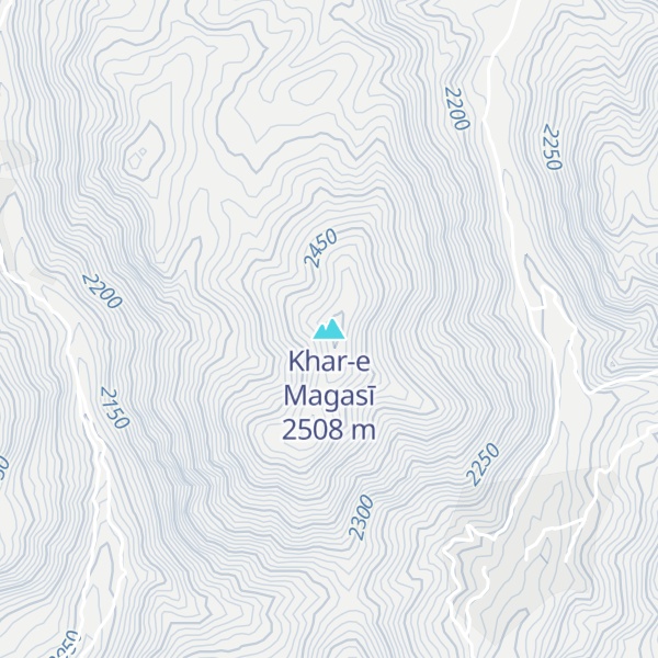 Map of Khar-e Magasī