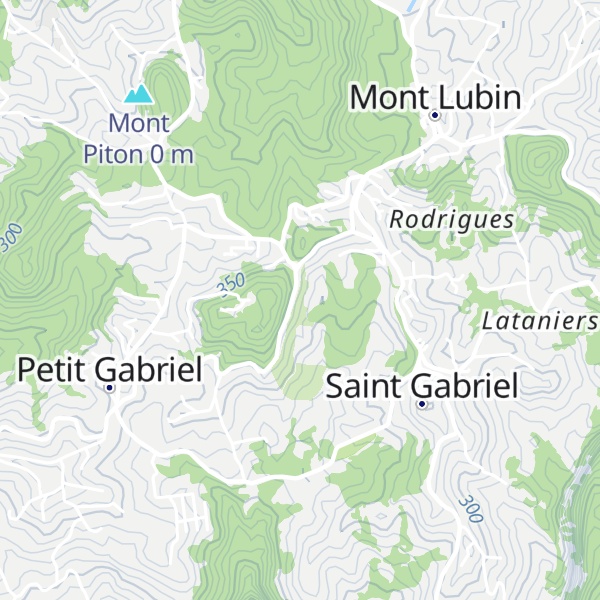 Map of Mont Malartic