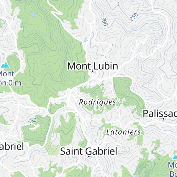 Map of Mont Lubin