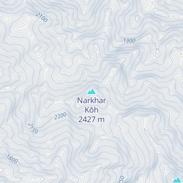 Map of Narkhar Kōh