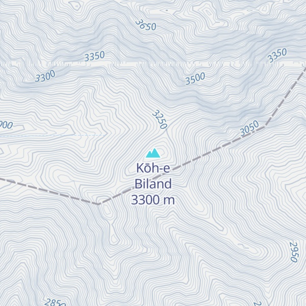 Map of Kōh-e Biland