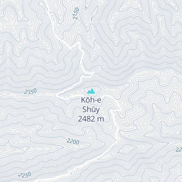 Map of Kōh-e Shūy