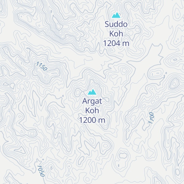 Map of Argat Koh