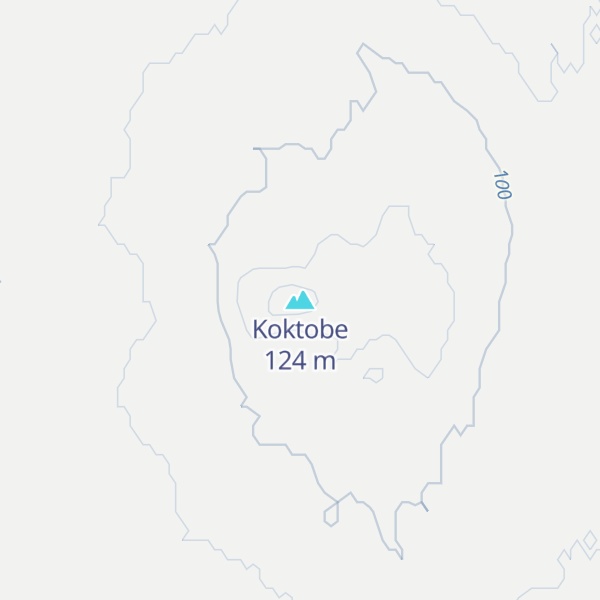 Map of Koktobe