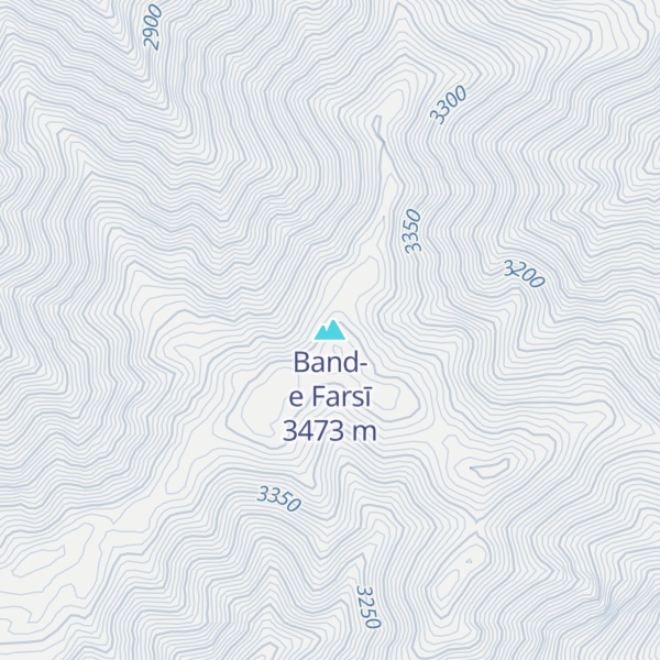 Map of Band-e Farsī