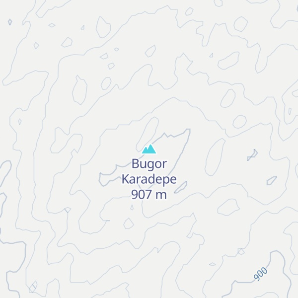 Map of Bugor Karadepe