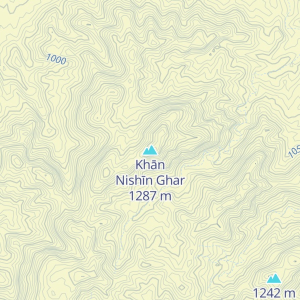 Map of Khān Nishīn Ghar
