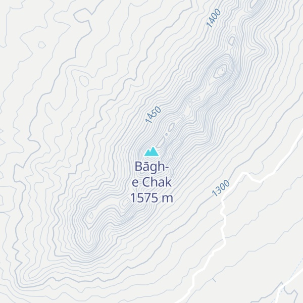 Map of Bāgh-e Chak