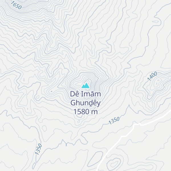 Map of Dê Imām Ghunḏêy