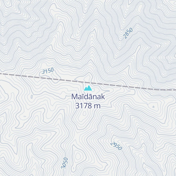 Map of Maīdānak