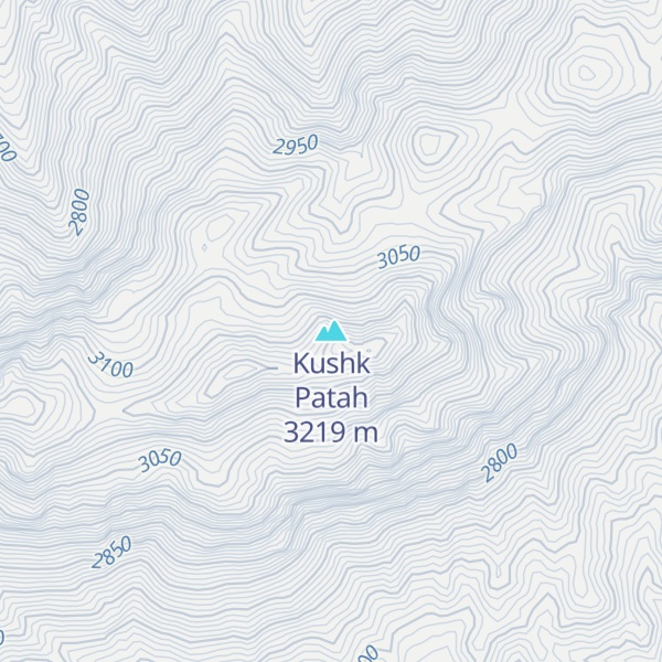 Map of Kushk Patah