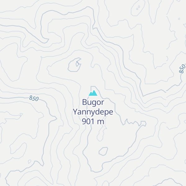 Map of Bugor Yannydepe