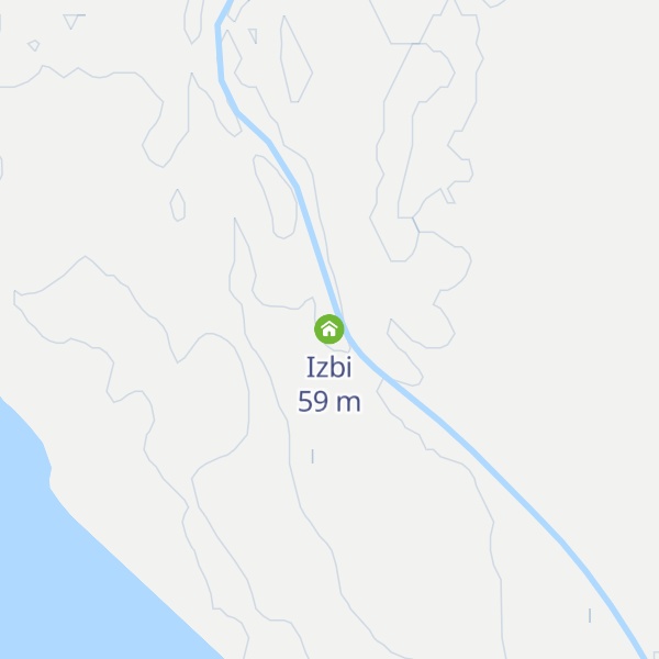 Map of Izbi