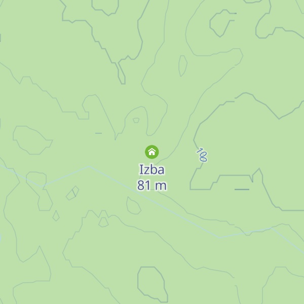 Map of Izba