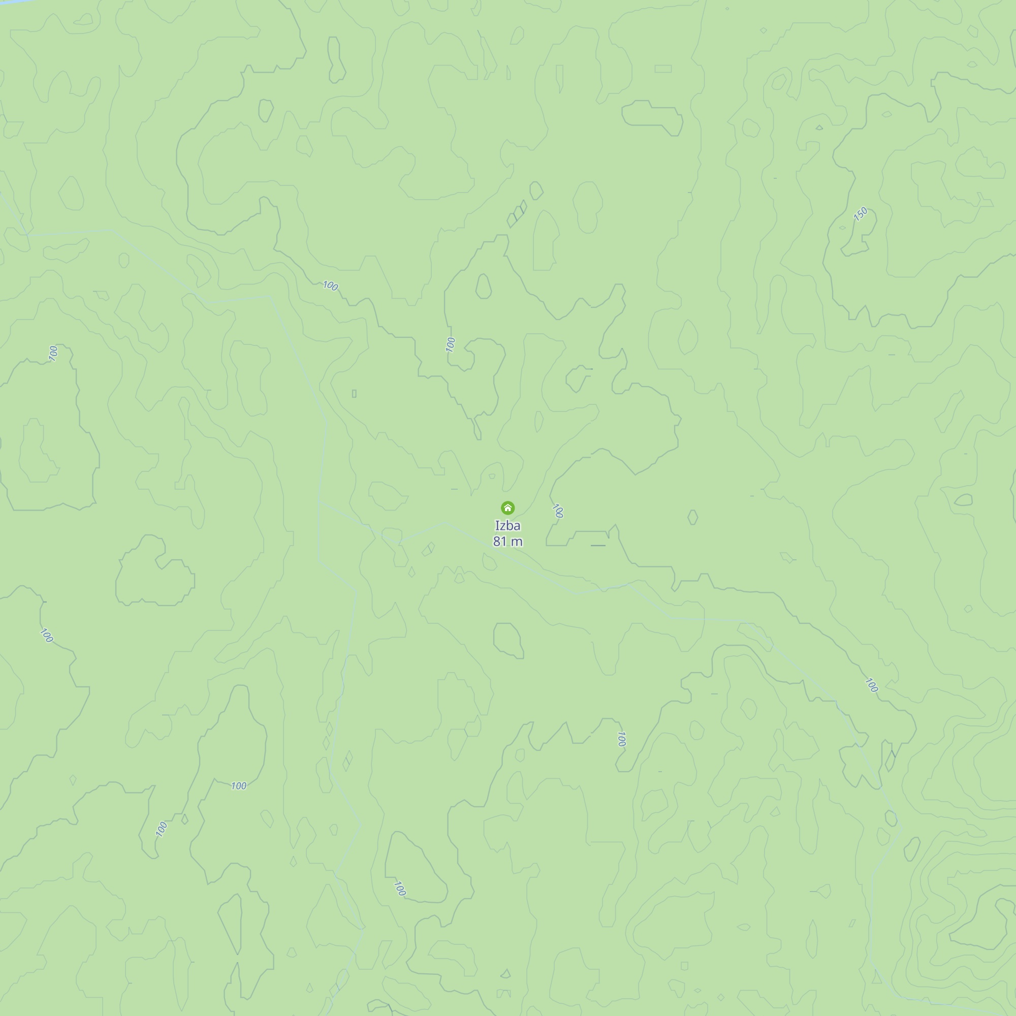 Izba map