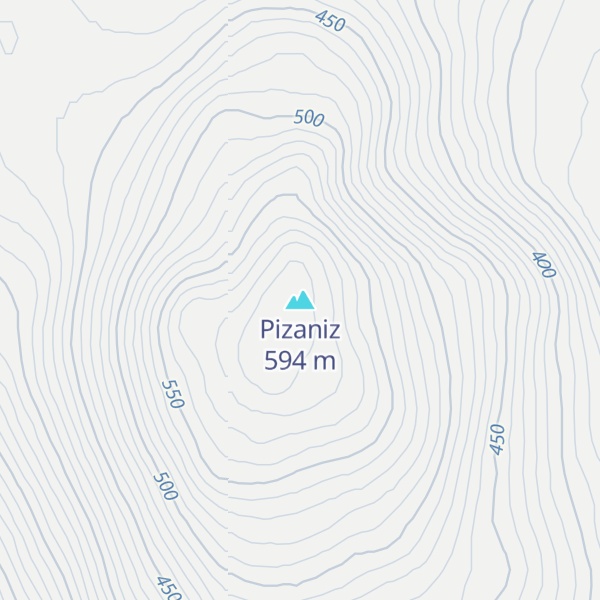 Map of Pizaniz